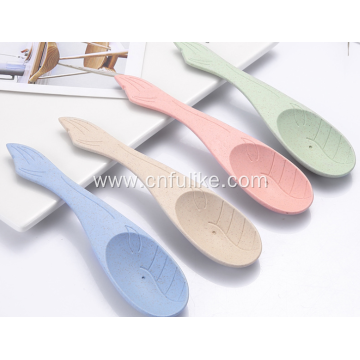 4-Pieces Fish Shaped Cartoon Spoon for Kids